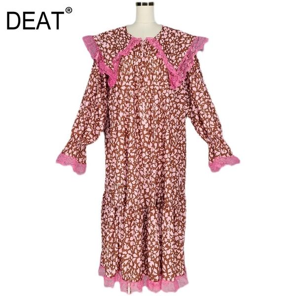 summer women clothes ruffles big collar flare sleeves printed pullover loose fits dress female vestido wp93011l 210421, Black;gray
summer women clothes ruffles big collar flare sleeves printed pullover loose fits dress female vestido wp93011l 210421, Black;gray
