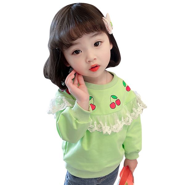 children's clothing autumn baby boy girl cherry pattern sweatshirt lace floral o-neck long sleeve sweatshirts kids clothes 210412, Black
children's clothing autumn baby boy girl cherry pattern sweatshirt lace floral o-neck long sleeve sweatshirts kids clothes 210412, Black