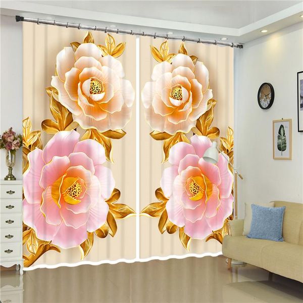 curtain & drapes 3d blackout diamond pink blossom flowers wedding decor curtains for bedroom living room fabric polyester set with hooks
curtain & drapes 3d blackout diamond pink blossom flowers wedding decor curtains for bedroom living room fabric polyester set with hooks