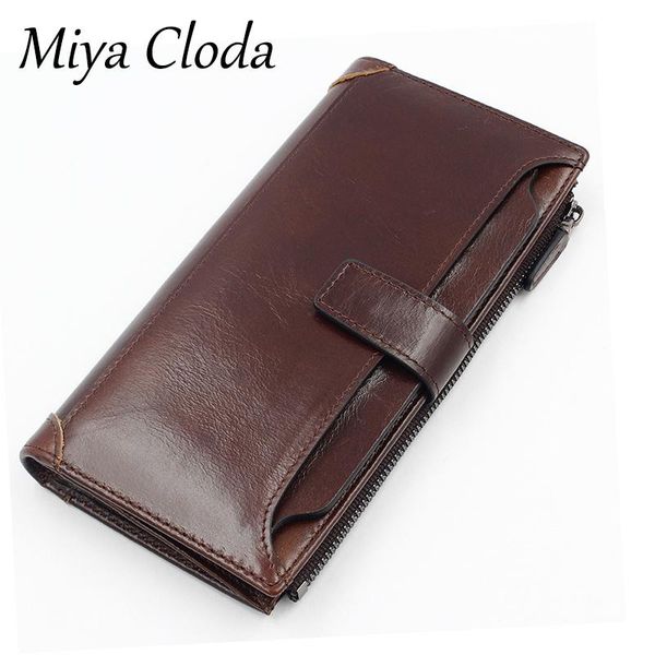 wallets the first layer of leather men's wallet business foreign trade buckle zipper mobile, Red;black
wallets the first layer of leather men's wallet business foreign trade buckle zipper mobile, Red;black