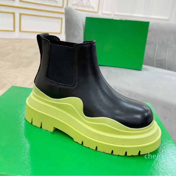 designer- women martin boots soft cowhide elastic belt ankle boot leather lady platform designer sneakers fashion thick soled shoes, Black
designer- women martin boots soft cowhide elastic belt ankle boot leather lady platform designer sneakers fashion thick soled shoes, Black