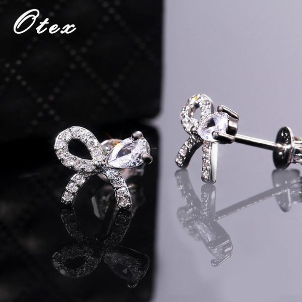 luxury fashion personality shiny female cute bow earrings wedding engagement love zircon earring for women hip hop jewelry stud, Golden;silver
luxury fashion personality shiny female cute bow earrings wedding engagement love zircon earring for women hip hop jewelry stud, Golden;silver