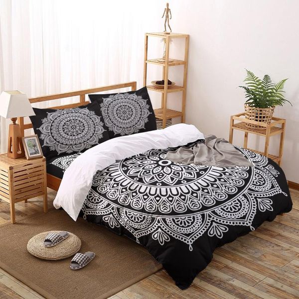 bedding sets mandala white flowers printed set king size soft fashion duvet cover bed sheet fitted pillowcase
bedding sets mandala white flowers printed set king size soft fashion duvet cover bed sheet fitted pillowcase