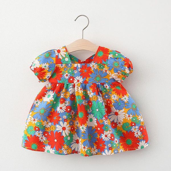 baby dress 2021 summer girls fashion infantile princess dresses cotton children clothes flower style kids clothing 6-24m girl's, Red;yellow
baby dress 2021 summer girls fashion infantile princess dresses cotton children clothes flower style kids clothing 6-24m girl's, Red;yellow