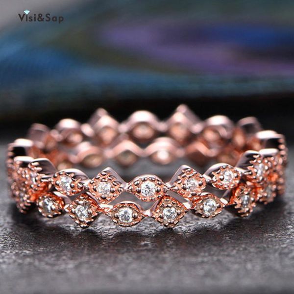 wedding rings visisap fine zircon double layer rose gold for women birthday party gift jewelry drop b2167, Slivery;golden
wedding rings visisap fine zircon double layer rose gold for women birthday party gift jewelry drop b2167, Slivery;golden