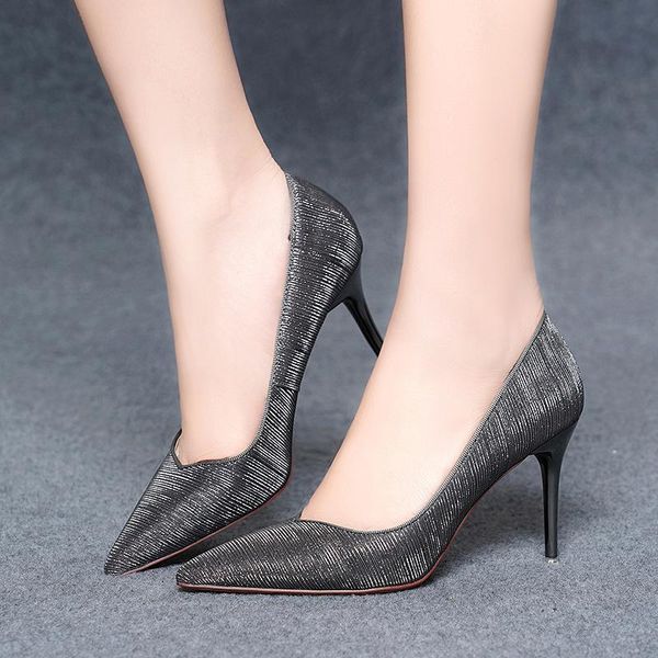 dress shoes high heels women spring pointed toe casual female fashion elegant women's formal occasion luxury zapatos de mujer w37-73, Black
dress shoes high heels women spring pointed toe casual female fashion elegant women's formal occasion luxury zapatos de mujer w37-73, Black
