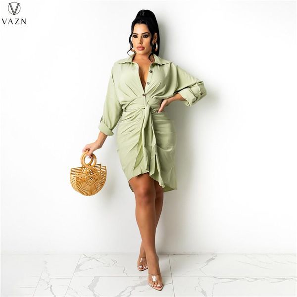 casual dresses vazn 2021 autumn office lady shirt fresh clear solid long dress full sleeve women nature straight midi vestido, Black;gray
casual dresses vazn 2021 autumn office lady shirt fresh clear solid long dress full sleeve women nature straight midi vestido, Black;gray