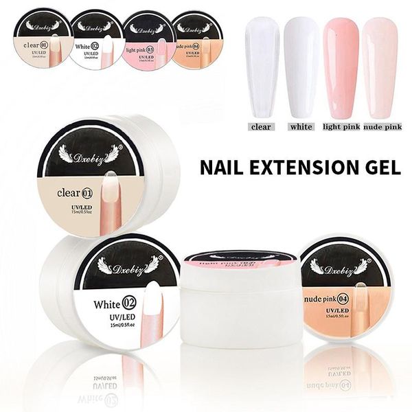 nail gel dxebig art extension building polish set manicure semi permanent painless gloss artificial nails tslm1, Red;pink
nail gel dxebig art extension building polish set manicure semi permanent painless gloss artificial nails tslm1, Red;pink