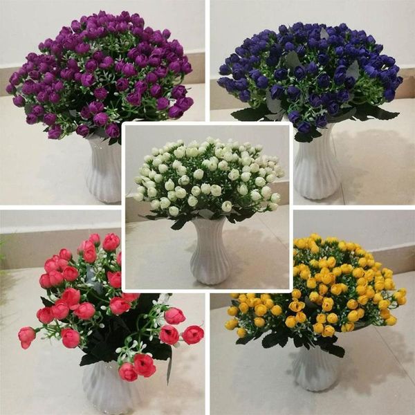 decorative flowers & wreaths 1pcs fake rose flower artificial bunch for wedding party decoration diy family home room bouquet decor accesso
decorative flowers & wreaths 1pcs fake rose flower artificial bunch for wedding party decoration diy family home room bouquet decor accesso