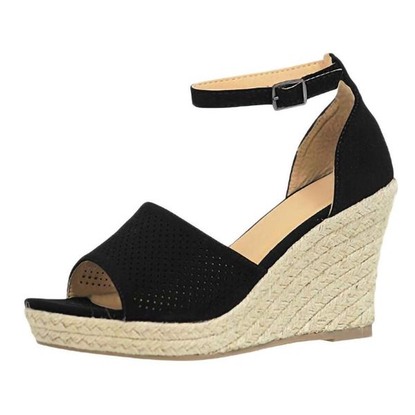 sagace-sandalias mujer 2021 women sandals wedges summer casual shoes buckle strap roman ladies sof walking 6j11, Black
sagace-sandalias mujer 2021 women sandals wedges summer casual shoes buckle strap roman ladies sof walking 6j11, Black