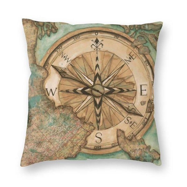 cushion/decorative pillow vintage nautical compass cushion cover 40x40cm home decorative printing sailing sailor throw case for sofa double-
cushion/decorative pillow vintage nautical compass cushion cover 40x40cm home decorative printing sailing sailor throw case for sofa double-