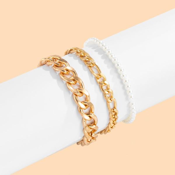 charm bracelets purui layered thick chains pearl set men punk chunky hand jewelry 2021 fashion for women trendy gifts, Golden;silver
charm bracelets purui layered thick chains pearl set men punk chunky hand jewelry 2021 fashion for women trendy gifts, Golden;silver