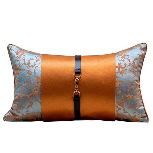 light luxury cushion cover metal leather buckle jacquard waist pillowcase home model room sofa throw pillows case cushion/decor
light luxury cushion cover metal leather buckle jacquard waist pillowcase home model room sofa throw pillows case cushion/decor