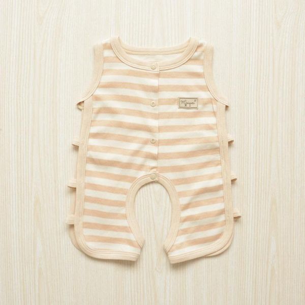 jumpsuits summer sleeveless open crotch single-breasted romper 0-18m baby boys and girls pure cotton comfortable breathable clothes, Blue
jumpsuits summer sleeveless open crotch single-breasted romper 0-18m baby boys and girls pure cotton comfortable breathable clothes, Blue