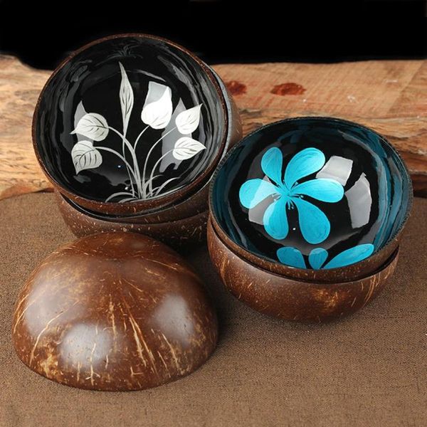 leaf/flower creative coconut shell bowl candy sald rice bowls container handmade storage
leaf/flower creative coconut shell bowl candy sald rice bowls container handmade storage