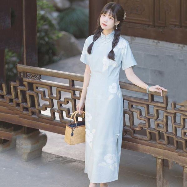 ethnic clothing women satin long cheongsam print floral mandarin collar chinese banquet dresses elegant vintage button qipao plus size, Red
ethnic clothing women satin long cheongsam print floral mandarin collar chinese banquet dresses elegant vintage button qipao plus size, Red