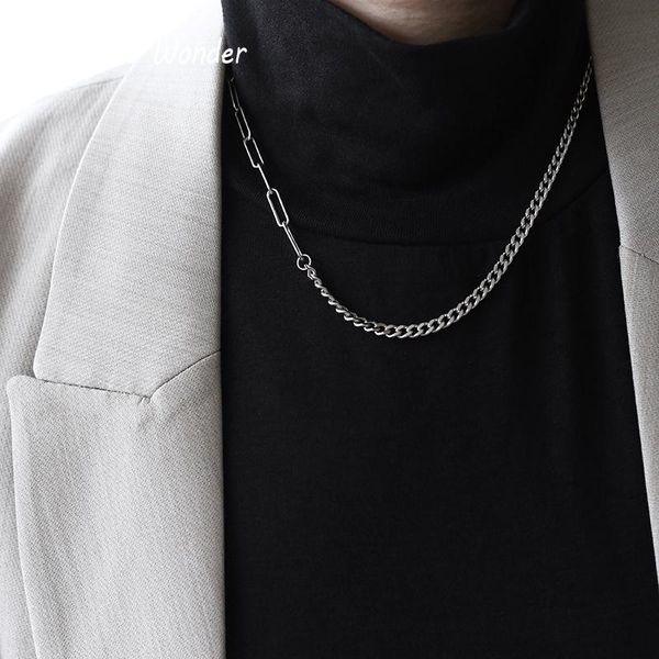 chokers timeless wonder titanium geo chain linked choker necklace women stainless steel jewelry goth designer party kpop ins egirl 6212, Golden;silver
chokers timeless wonder titanium geo chain linked choker necklace women stainless steel jewelry goth designer party kpop ins egirl 6212, Golden;silver