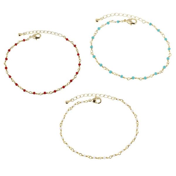 charm bracelets cute copper chains minimalist bohemia summer beach colorful beads adjustable women bracelet jewerly birthday gifts, Golden;silver
charm bracelets cute copper chains minimalist bohemia summer beach colorful beads adjustable women bracelet jewerly birthday gifts, Golden;silver