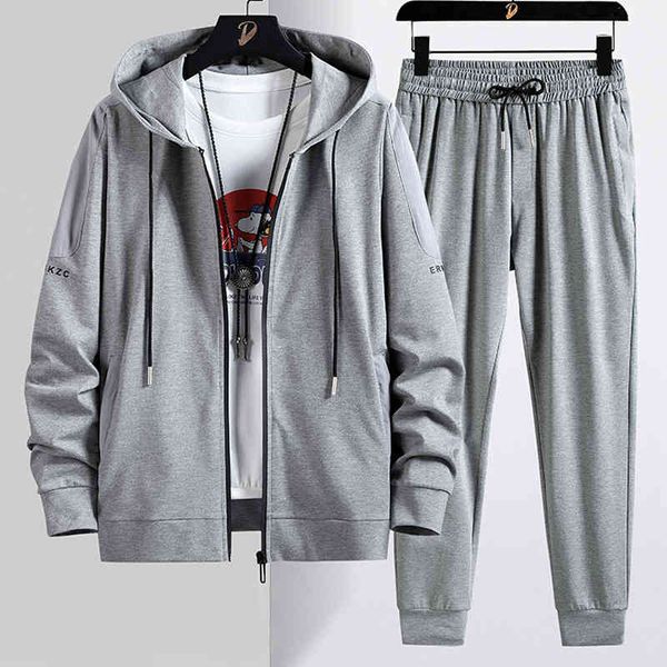 men's vests autumn black grey zipper hoodie tracksuit men sportswear cotton casual hooded sets 2 piece jogger sweat suits 8vc2, Black;white
men's vests autumn black grey zipper hoodie tracksuit men sportswear cotton casual hooded sets 2 piece jogger sweat suits 8vc2, Black;white
