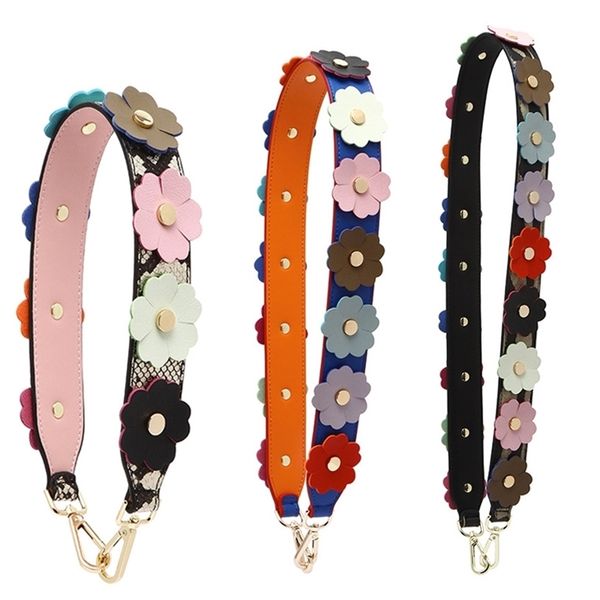 flower 3d design bag strap women shoulder you leather handles female handbag accessories wide 210901, Black
flower 3d design bag strap women shoulder you leather handles female handbag accessories wide 210901, Black