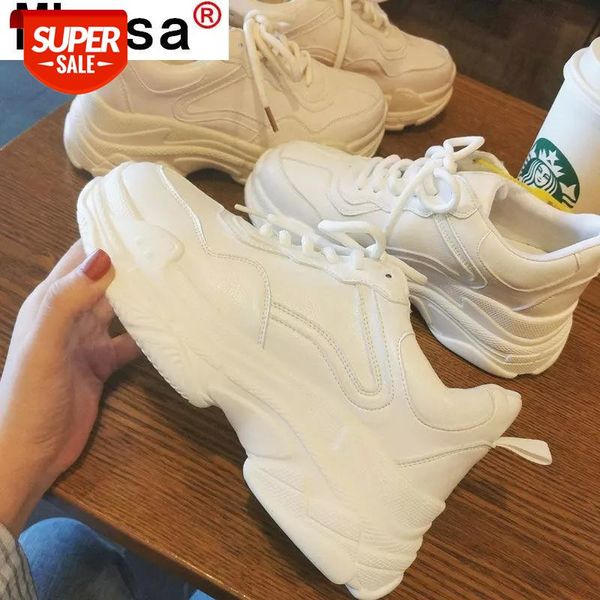 2020 autumn women chunky sneakers platform white fashion tenis female sports casual shoes thick soled vulcanized woman #hp34
2020 autumn women chunky sneakers platform white fashion tenis female sports casual shoes thick soled vulcanized woman #hp34