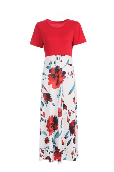 2021vintage floral print o-neck long dress women summer 2021 new short sleeve robe casual elegant lady maxi vestidos plus size s-5xl, Black;gray
2021vintage floral print o-neck long dress women summer 2021 new short sleeve robe casual elegant lady maxi vestidos plus size s-5xl, Black;gray