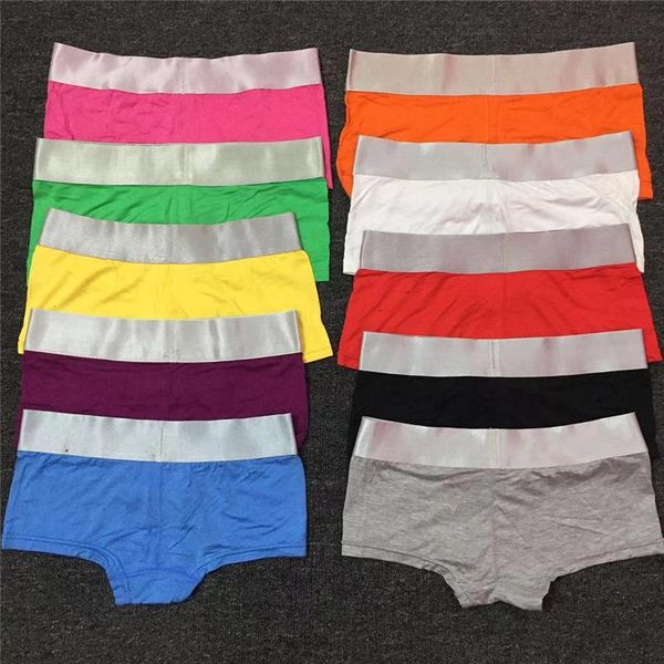 women's solid trend c logo boyshort color wide-brimmed cotton boxer sports panties plus size, Black;pink
women's solid trend c logo boyshort color wide-brimmed cotton boxer sports panties plus size, Black;pink