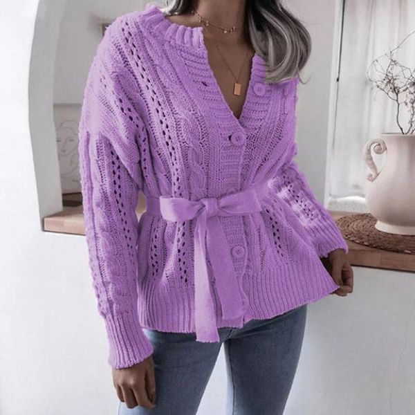 women's knits & tees autumn ladies cardigan loose solid color lace button hollow knit winter long sleeve casual women, White
women's knits & tees autumn ladies cardigan loose solid color lace button hollow knit winter long sleeve casual women, White