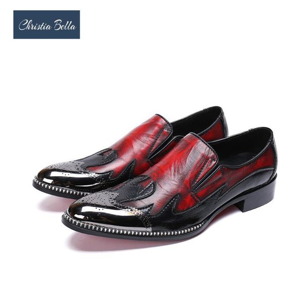dress shoes christia bella fashion bullock carved men genuine leather wedding formal plus size business brogue, Black
dress shoes christia bella fashion bullock carved men genuine leather wedding formal plus size business brogue, Black