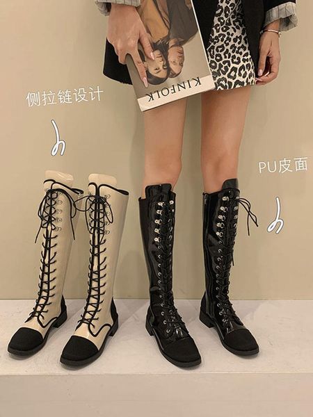 boots women's shoes long motorcycle fall 2021 lace-up thick heel non-slip fashion retro knight women, Black
boots women's shoes long motorcycle fall 2021 lace-up thick heel non-slip fashion retro knight women, Black
