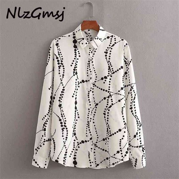 women blouses white chain printing shirts woman fashion long sleeve button 04 210628
women blouses white chain printing shirts woman fashion long sleeve button 04 210628