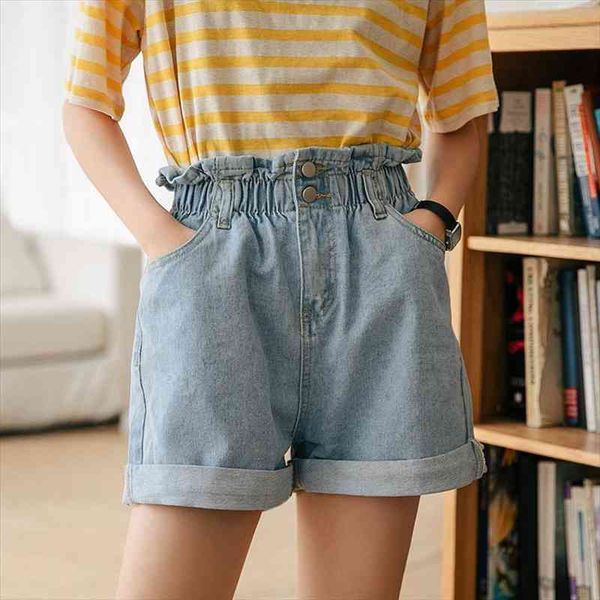 shorts women summer oversized ladies elastic waist short jeans button fly casual plus size cotton high waist denim shorts, White;black
shorts women summer oversized ladies elastic waist short jeans button fly casual plus size cotton high waist denim shorts, White;black