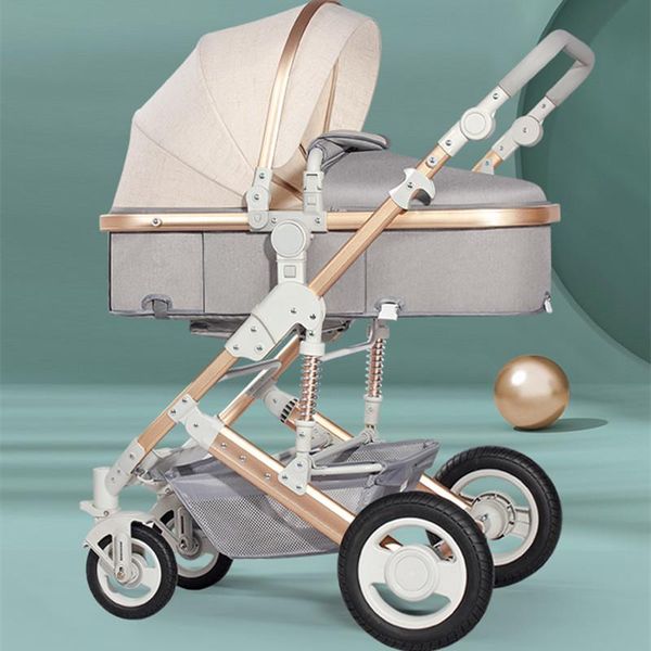 strollers# 2021 lightweight luxury baby stroller 3 in 1 portable high landscape reversible mom pink travel pram
strollers# 2021 lightweight luxury baby stroller 3 in 1 portable high landscape reversible mom pink travel pram