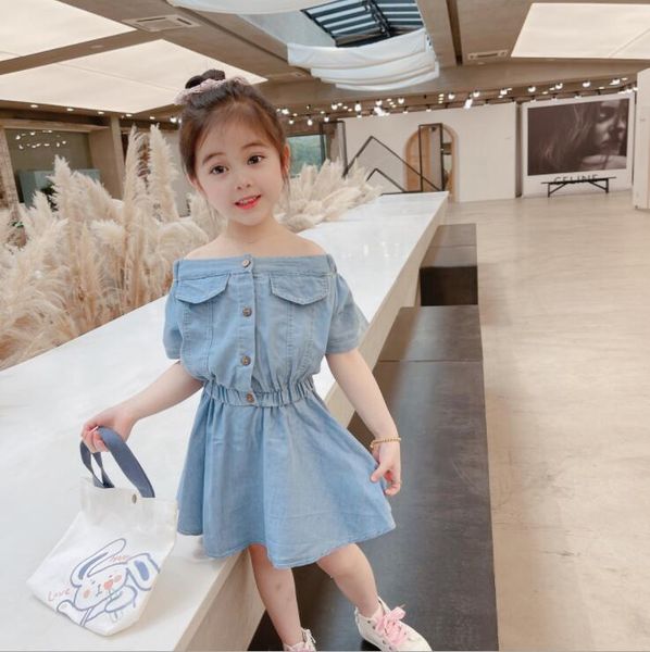 girls 2 pcs set denim shirt+skirts cotton summer fashion kids suits 2-7 years cy259 clothing sets, White
girls 2 pcs set denim shirt+skirts cotton summer fashion kids suits 2-7 years cy259 clothing sets, White