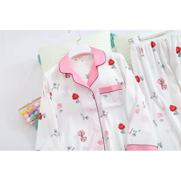 women's sleepwear korean ins silk ladies pajamas set long-sleeved home wear lapel shirt + pant cardigan sleepwear suit pyjamas women pi, Black;red
women's sleepwear korean ins silk ladies pajamas set long-sleeved home wear lapel shirt + pant cardigan sleepwear suit pyjamas women pi, Black;red