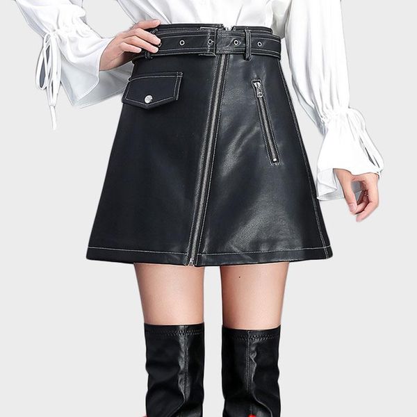 skirts trending products short skirt women leather european fashion waist autumn sheepskin clothing 106, Black
skirts trending products short skirt women leather european fashion waist autumn sheepskin clothing 106, Black