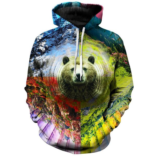 brown bear pattern fierce 3d printing hoodie visual impact party punk goth round neck sweater hoodie, Black
brown bear pattern fierce 3d printing hoodie visual impact party punk goth round neck sweater hoodie, Black