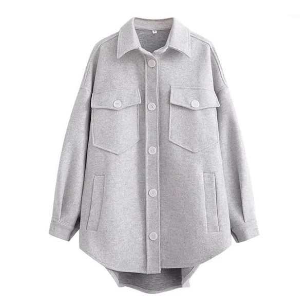 women's jackets bbwm 2021 women autumn elegant grey single breasted vintage lapel long sleeve loose jacket female streetwear casual top, Black;brown
women's jackets bbwm 2021 women autumn elegant grey single breasted vintage lapel long sleeve loose jacket female streetwear casual top, Black;brown