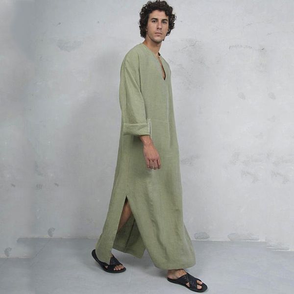ethnic clothing men's cotton soft islamic muslim robe abaya dubai arab long dress traditional costume kaftan khamis, Red
ethnic clothing men's cotton soft islamic muslim robe abaya dubai arab long dress traditional costume kaftan khamis, Red