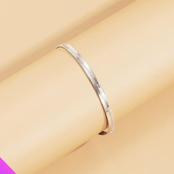 charm bracelets exquisite snake bone bracelet alloy fashion romantic lady girl jewelry gift 2021 summer 2 colors, Golden;silver
charm bracelets exquisite snake bone bracelet alloy fashion romantic lady girl jewelry gift 2021 summer 2 colors, Golden;silver
