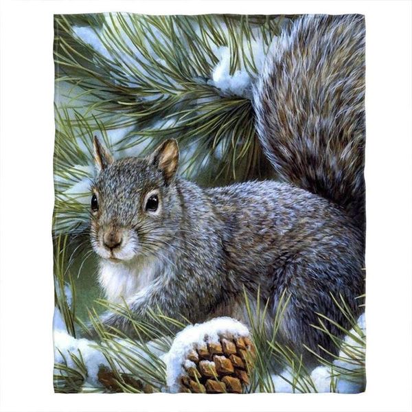 blankets soft cozy throw blanket animal squirrel art winter pine tree fuzzy warm couch/bed home/travel/camping applicable
blankets soft cozy throw blanket animal squirrel art winter pine tree fuzzy warm couch/bed home/travel/camping applicable