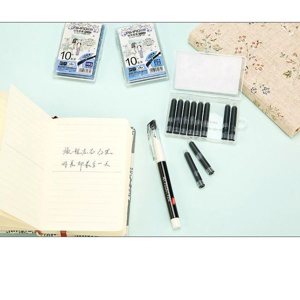 refills aihao pen ink pouch 10pcs/case black/blue erasable replaceable disposable stationary school & office supplies ii01, Black;red
refills aihao pen ink pouch 10pcs/case black/blue erasable replaceable disposable stationary school & office supplies ii01, Black;red