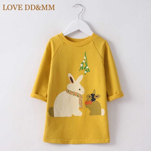 love dd&mm girls clothing dresses spring girl fashion cute rabbit long-sleeved dress 210715, Red;yellow
love dd&mm girls clothing dresses spring girl fashion cute rabbit long-sleeved dress 210715, Red;yellow