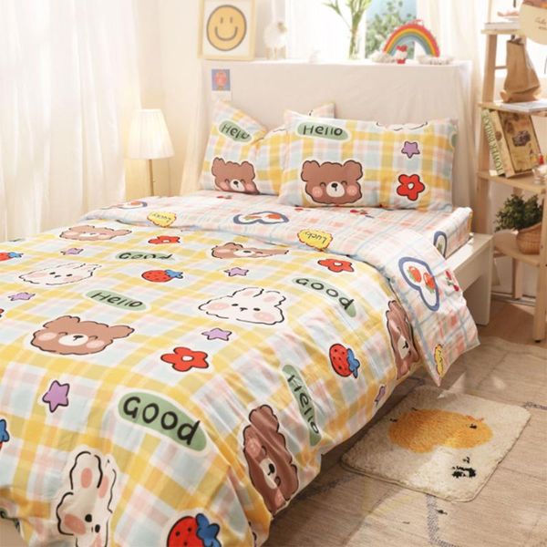 bedding sets cute cartoon bear star set kid teen,cotton twin full lovely home textile bed sheet pillow case duvet cover
bedding sets cute cartoon bear star set kid teen,cotton twin full lovely home textile bed sheet pillow case duvet cover