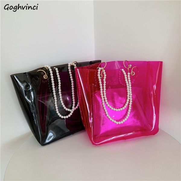 evening bags transparent stylish pvc shoulder women pearls elegant office lady large capacity composite bag designer underarm totes chic
evening bags transparent stylish pvc shoulder women pearls elegant office lady large capacity composite bag designer underarm totes chic