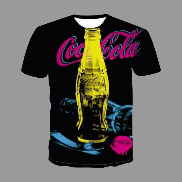 men's t-shirts creativity summer t-shirt cola drink bottle 3d print short sleeve male female trending tee shirt street chic clothes, White;black
men's t-shirts creativity summer t-shirt cola drink bottle 3d print short sleeve male female trending tee shirt street chic clothes, White;black