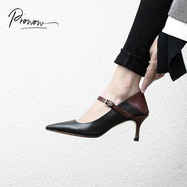 dress shoes prowow fashion style spring summer official women pumps pointed toe buckle thin high heel ladies party woman, Black
dress shoes prowow fashion style spring summer official women pumps pointed toe buckle thin high heel ladies party woman, Black