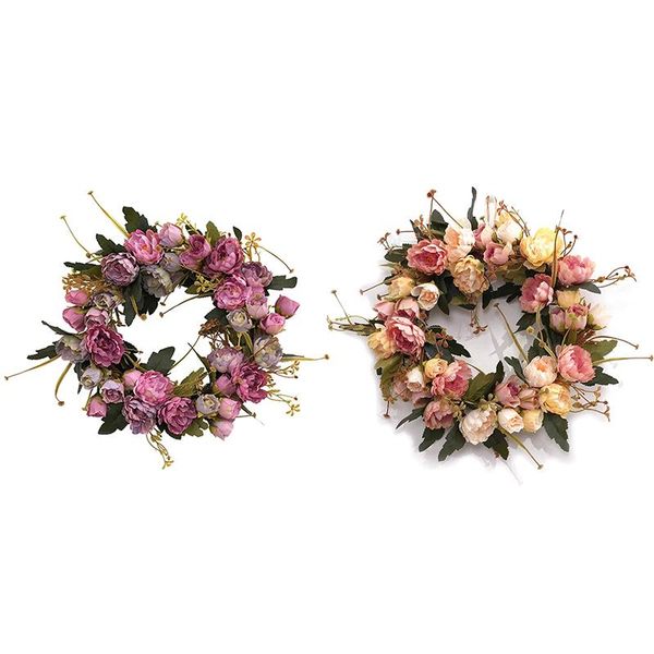 decorative flowers & wreaths peony artificial door simulation garland for wedding home party decoration wall holder deco
decorative flowers & wreaths peony artificial door simulation garland for wedding home party decoration wall holder deco