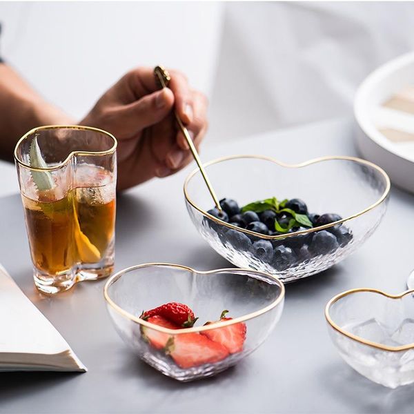 dishes & plates heart shaped glass bowl mug golden edge transparent crystal breakfast fruit salad household dinnerware decoration
dishes & plates heart shaped glass bowl mug golden edge transparent crystal breakfast fruit salad household dinnerware decoration