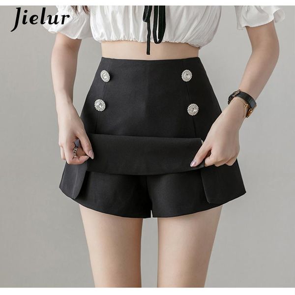 solid color skirts womens autumn women slim high waist button saia faldas chic mini skirt summer a-line, Black
solid color skirts womens autumn women slim high waist button saia faldas chic mini skirt summer a-line, Black